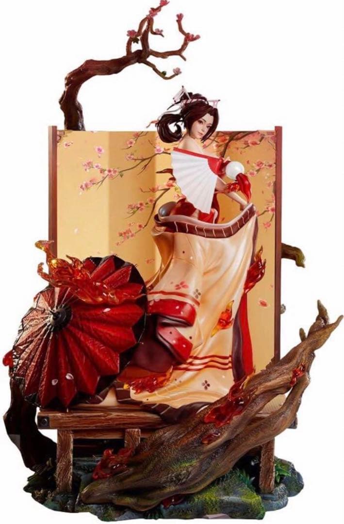 【匿名配送】KOF 不知火舞 1/4 スタチュー フィギュア艶姿ver.