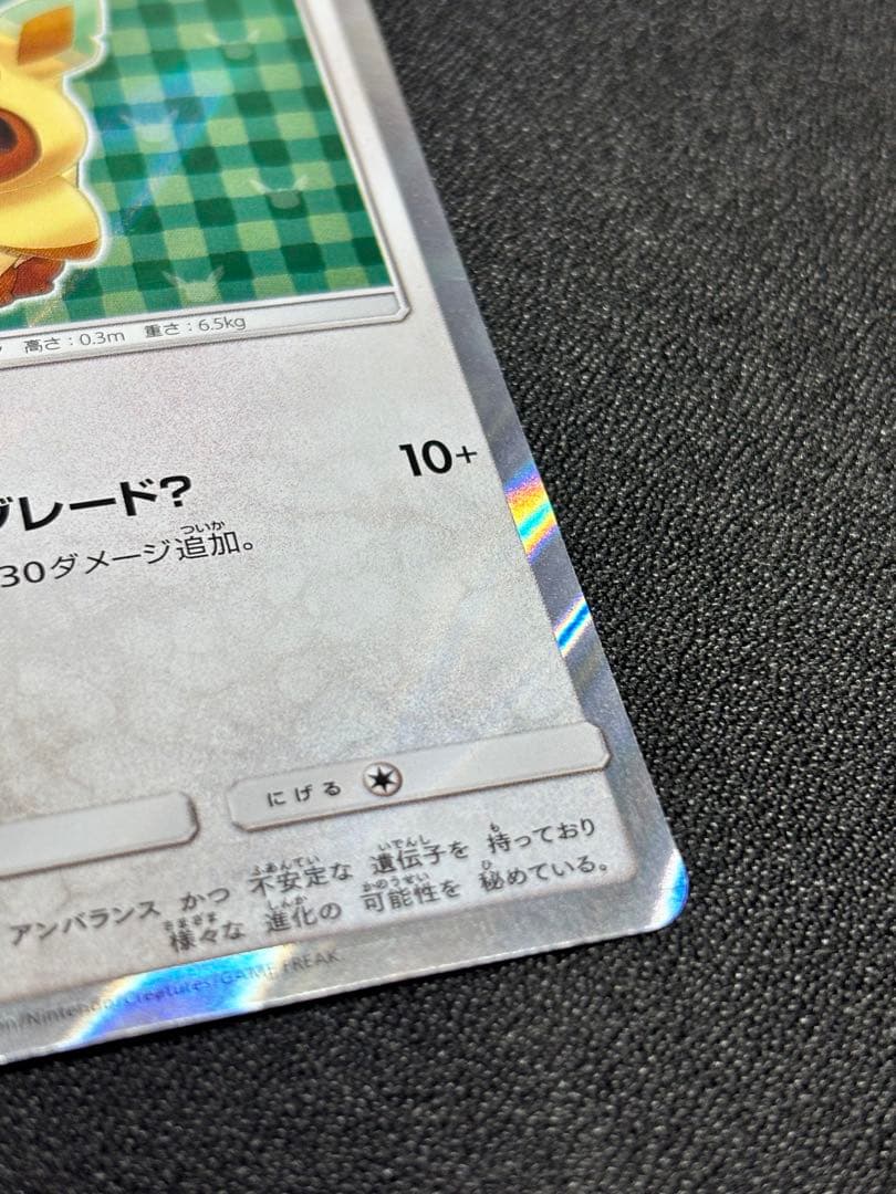 ポンチョを着たイーブイ（リーフィア） PROMO SM-Pプロモカード 142…