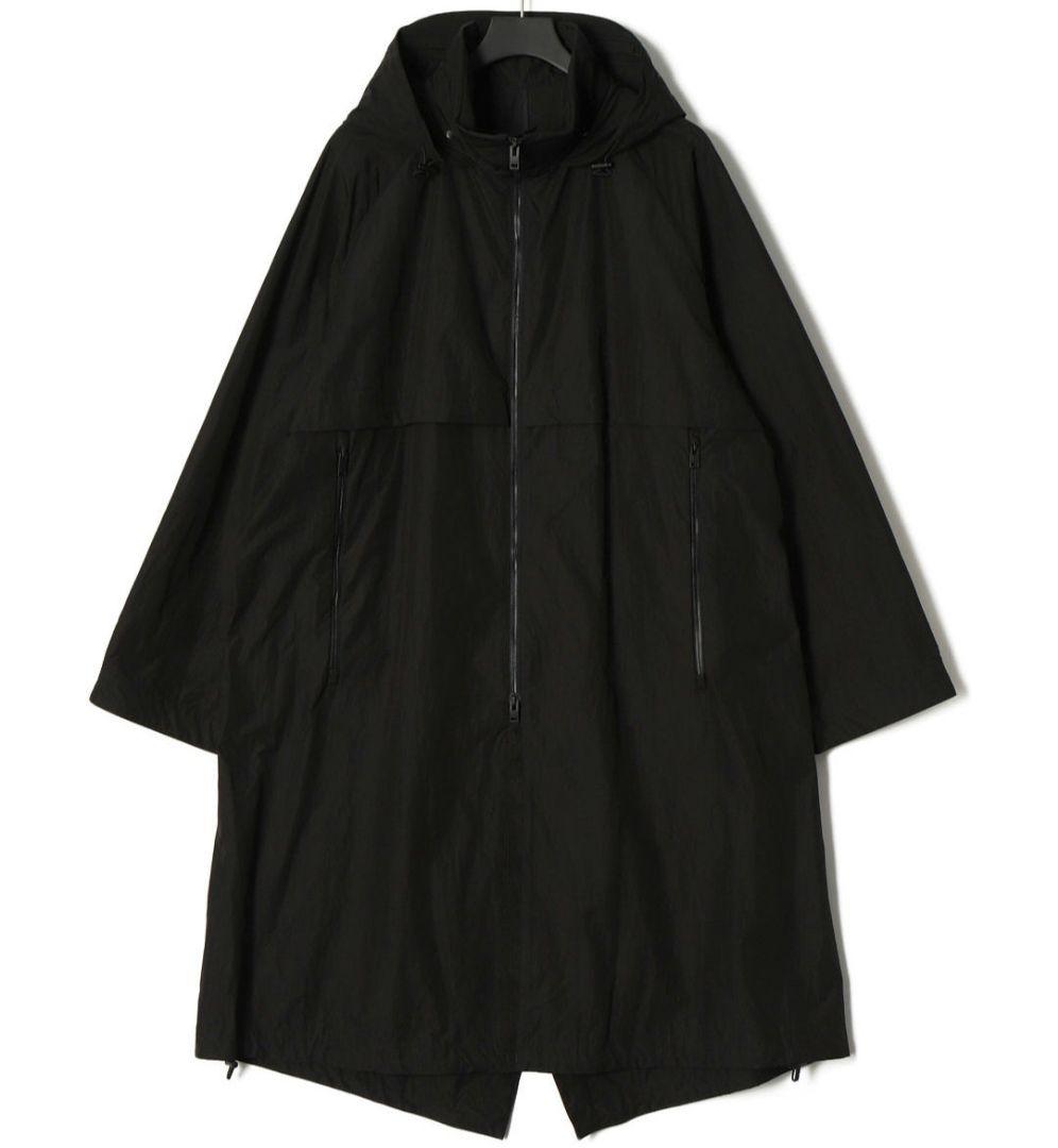 新品 ATTACHMENT アタッチメント パッカブル コート ブラック系