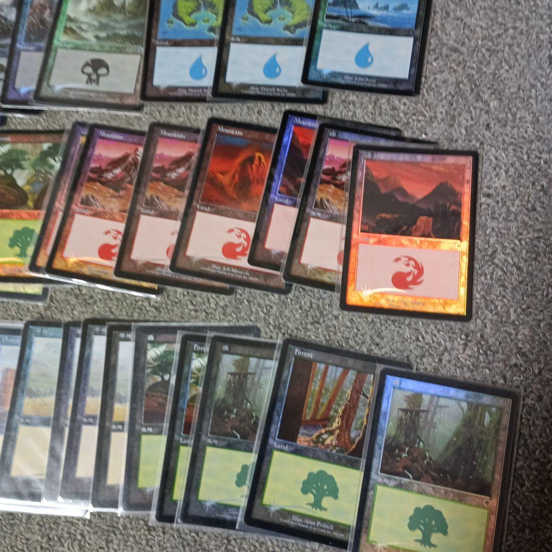 ＭＴＧ　特価　旧枠土地foil インベイジョン　50枚前後