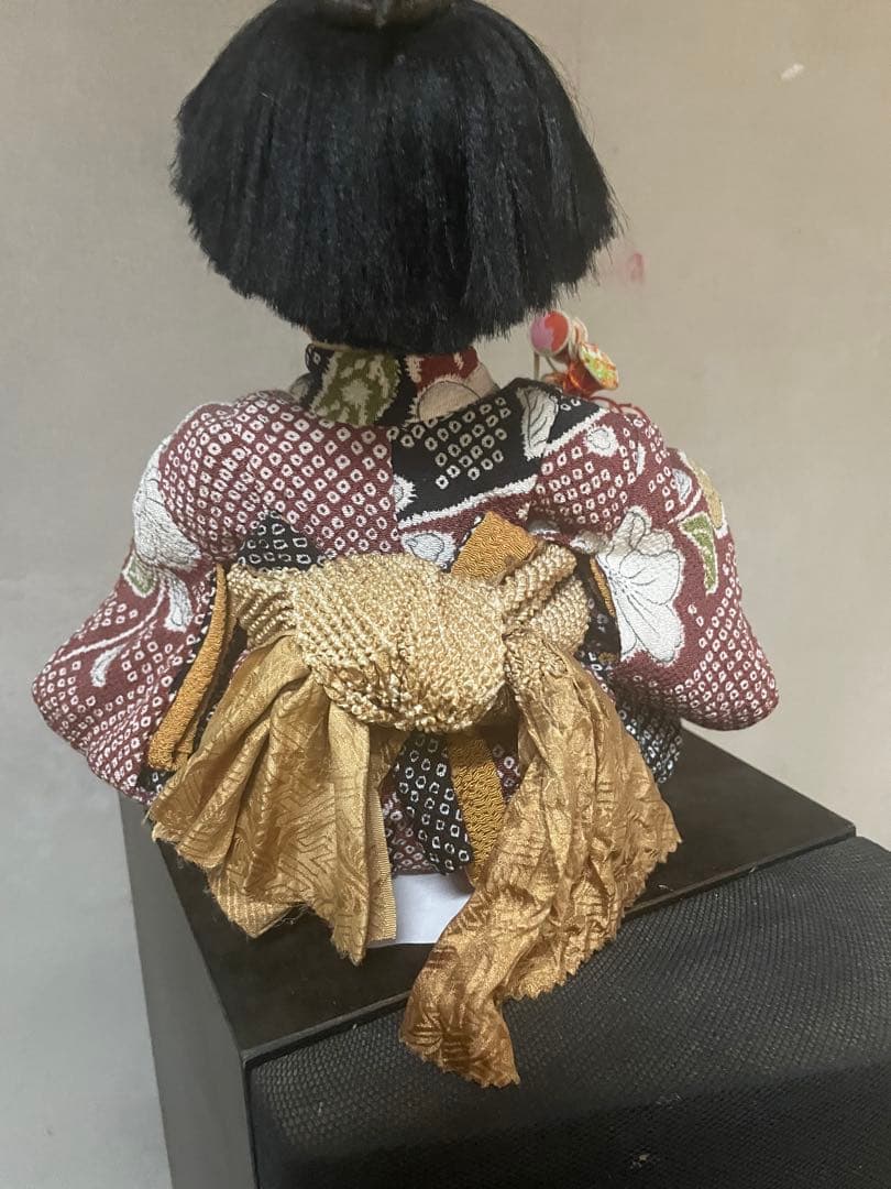 新春お値下げ 市松人形 でんでん太鼓 男の子 アンティーク 縁起物