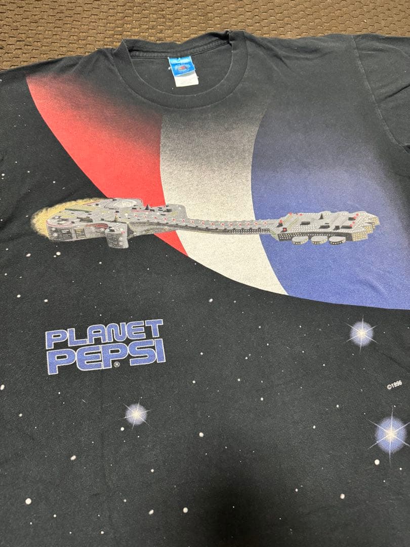 【中古】90s PLANET PEPSI プラネットペプシ Tシャツ XL
