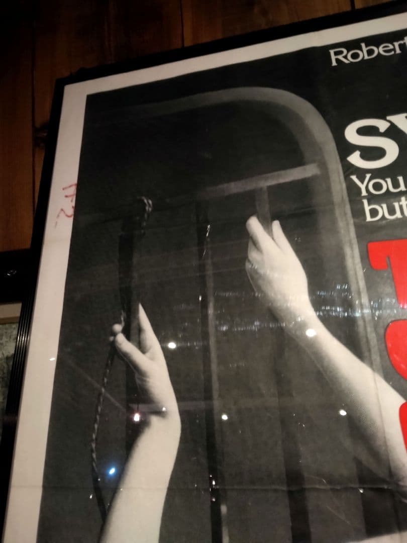 非売品　７０年代　イギリス　映画ポスター　シルヴィア・クリステル　ピンクフロイド