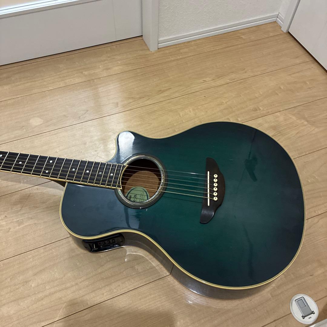 美品　希少　高級エレアコギターYAMAHA APX-7Aトップ単板