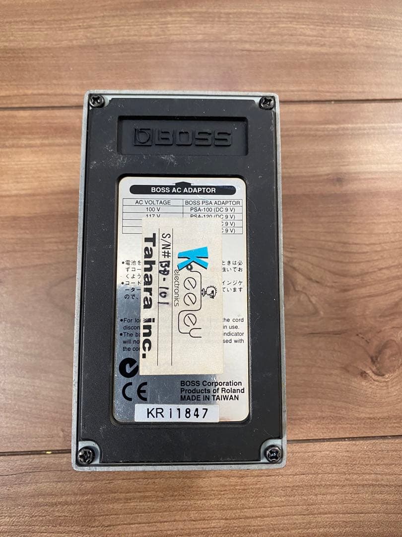 ギター keeley mod BOSS BD-2 phat tube johnmayer