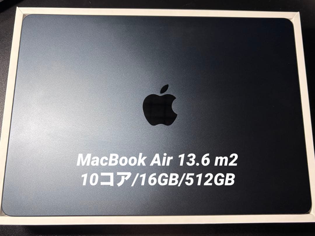 MacBook Air 13.6 m2 10コア/16GB/512GB