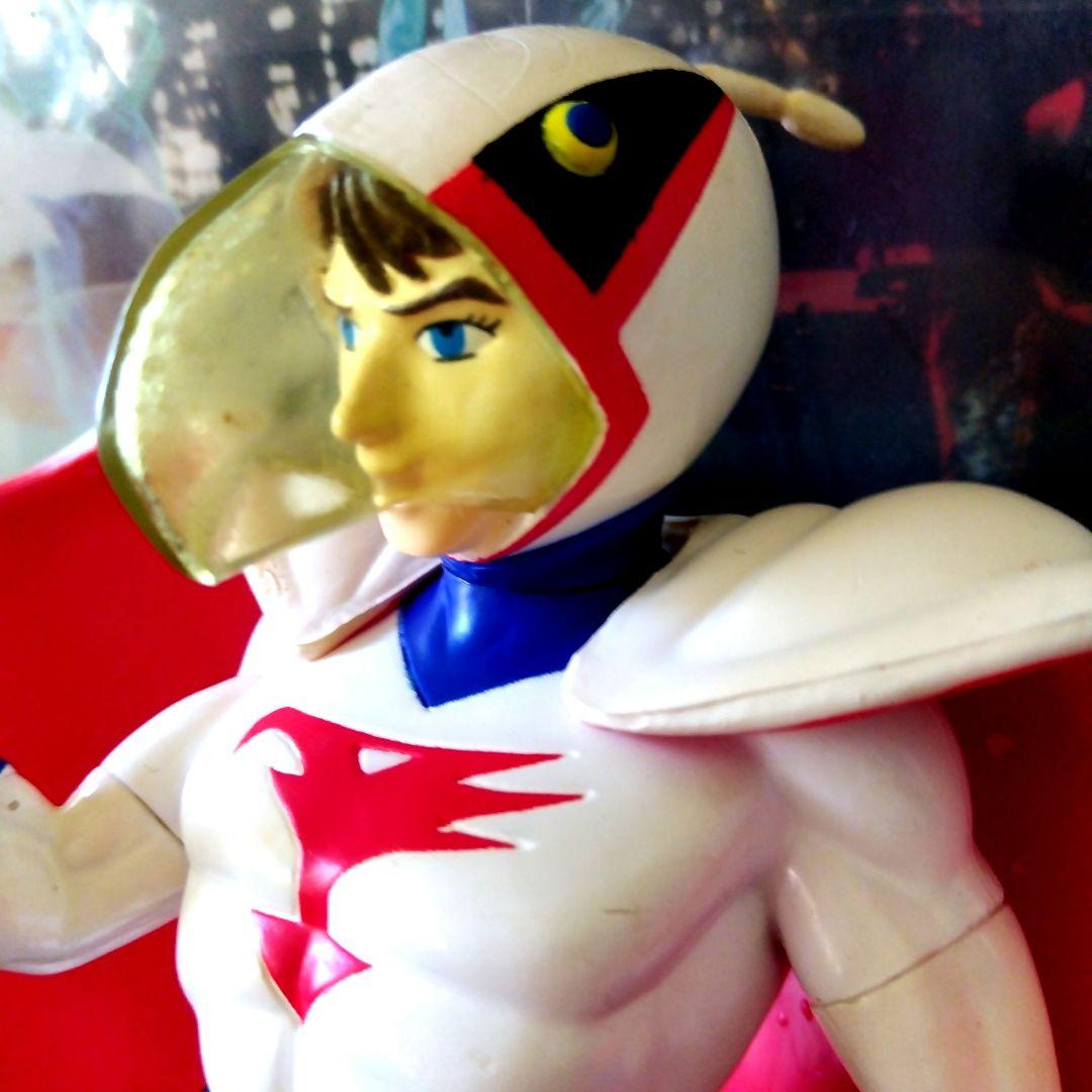 ✨昭和レトロ✨科学忍者隊ガッチャマン大鷲健&ドロンチョフィギュア・ストラップ3点