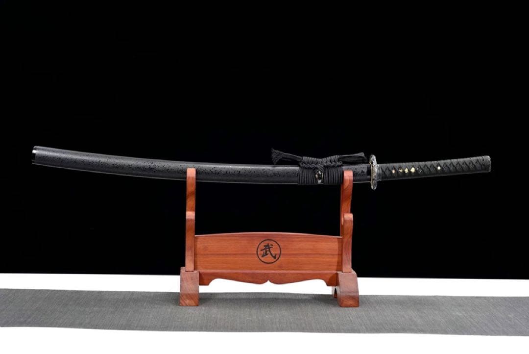 黒翼 刀装具 日本刀 武具 鑑賞刀 居合刀 模造刀 舞踊刀