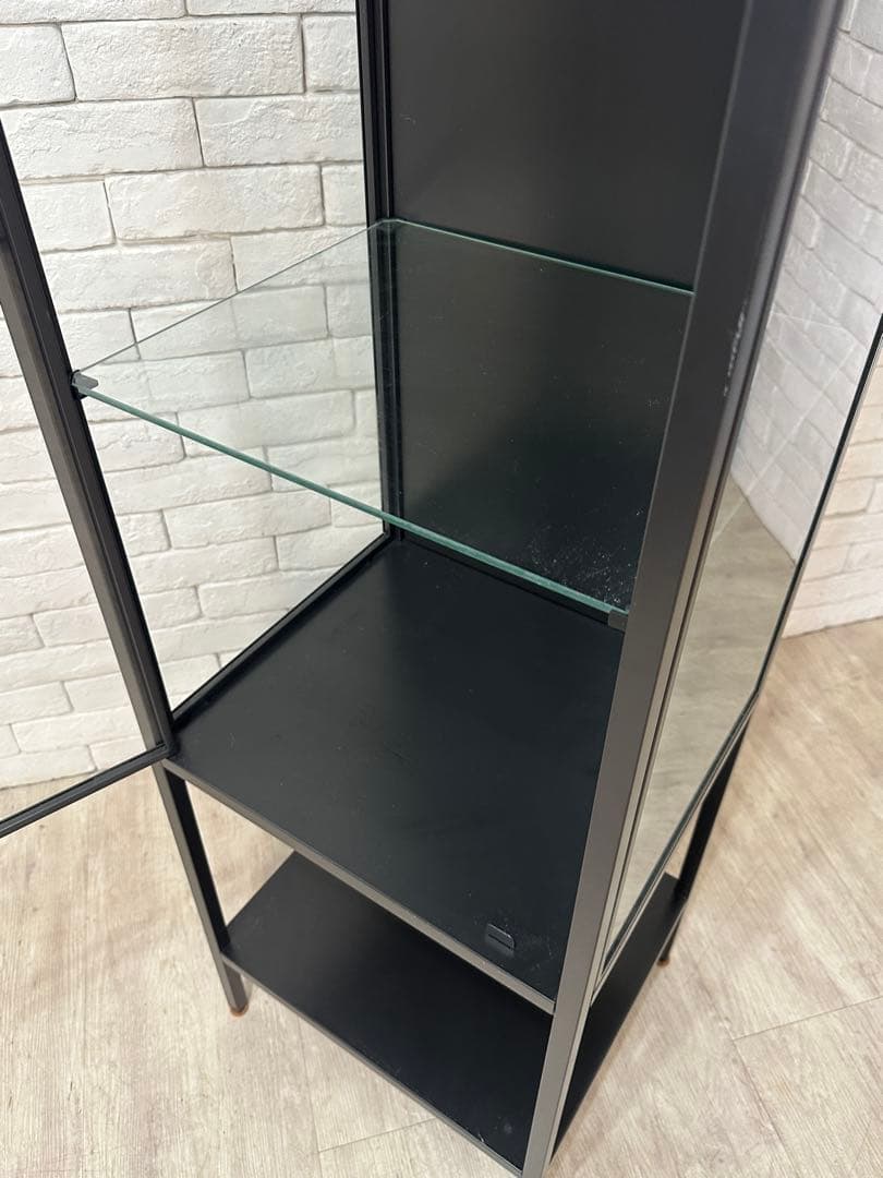 ①【国分寺まで送料無料　ekusoy　イケア　ショーケース　コレクション