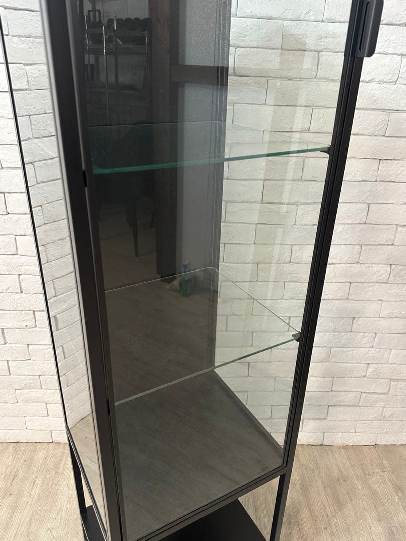 ①【国分寺まで送料無料　ekusoy　イケア　ショーケース　コレクション