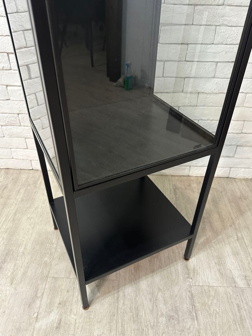 ①【国分寺まで送料無料　ekusoy　イケア　ショーケース　コレクション