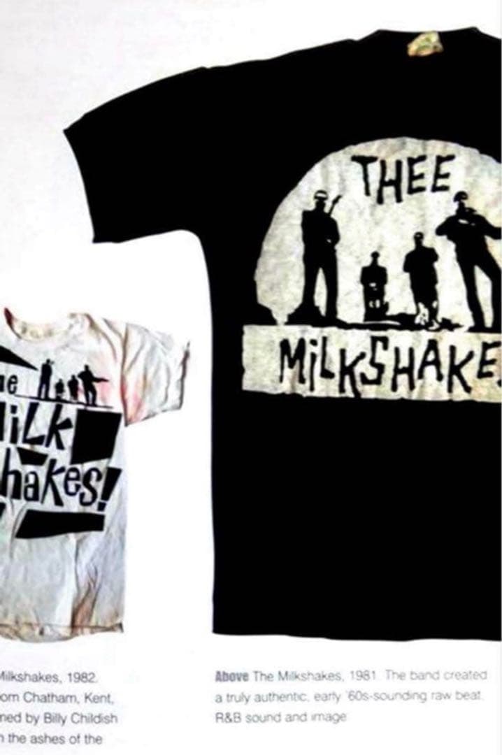悶絶　80s THEE MILKSHAKES Tシャツ 当時物　VINTAGE