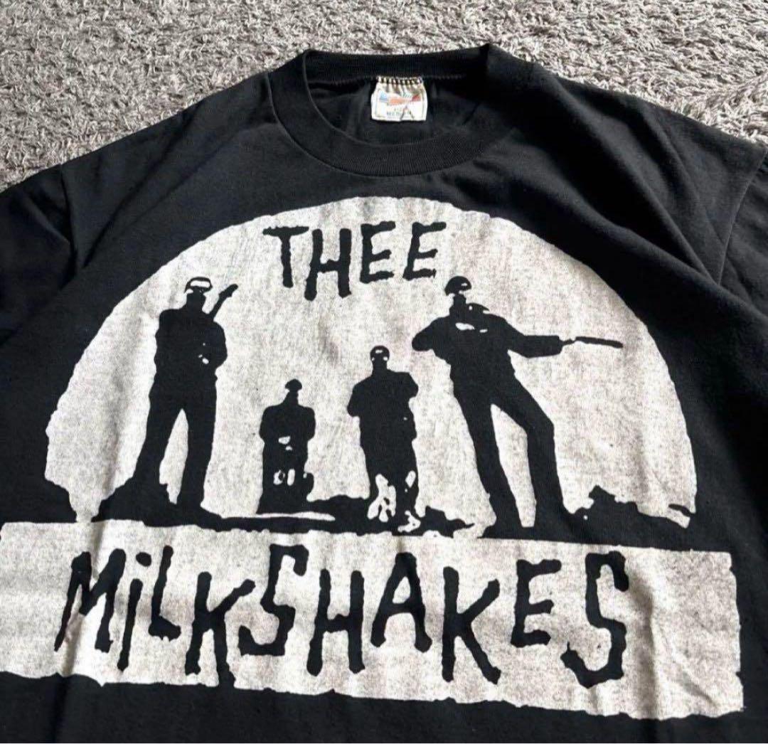 悶絶　80s THEE MILKSHAKES Tシャツ 当時物　VINTAGE