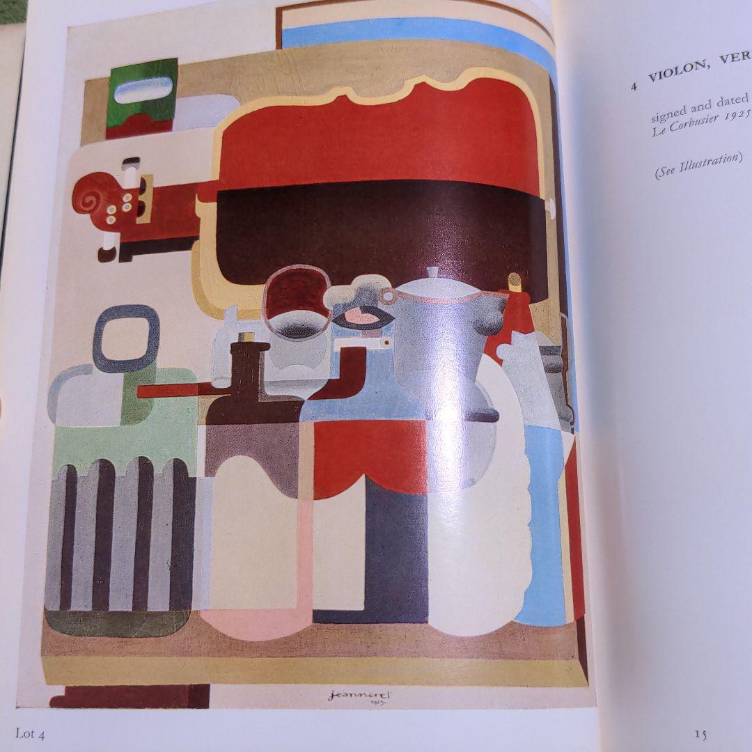 激レア　ル・コルビュジエ　1969年　サザビー競売展覧会作品集