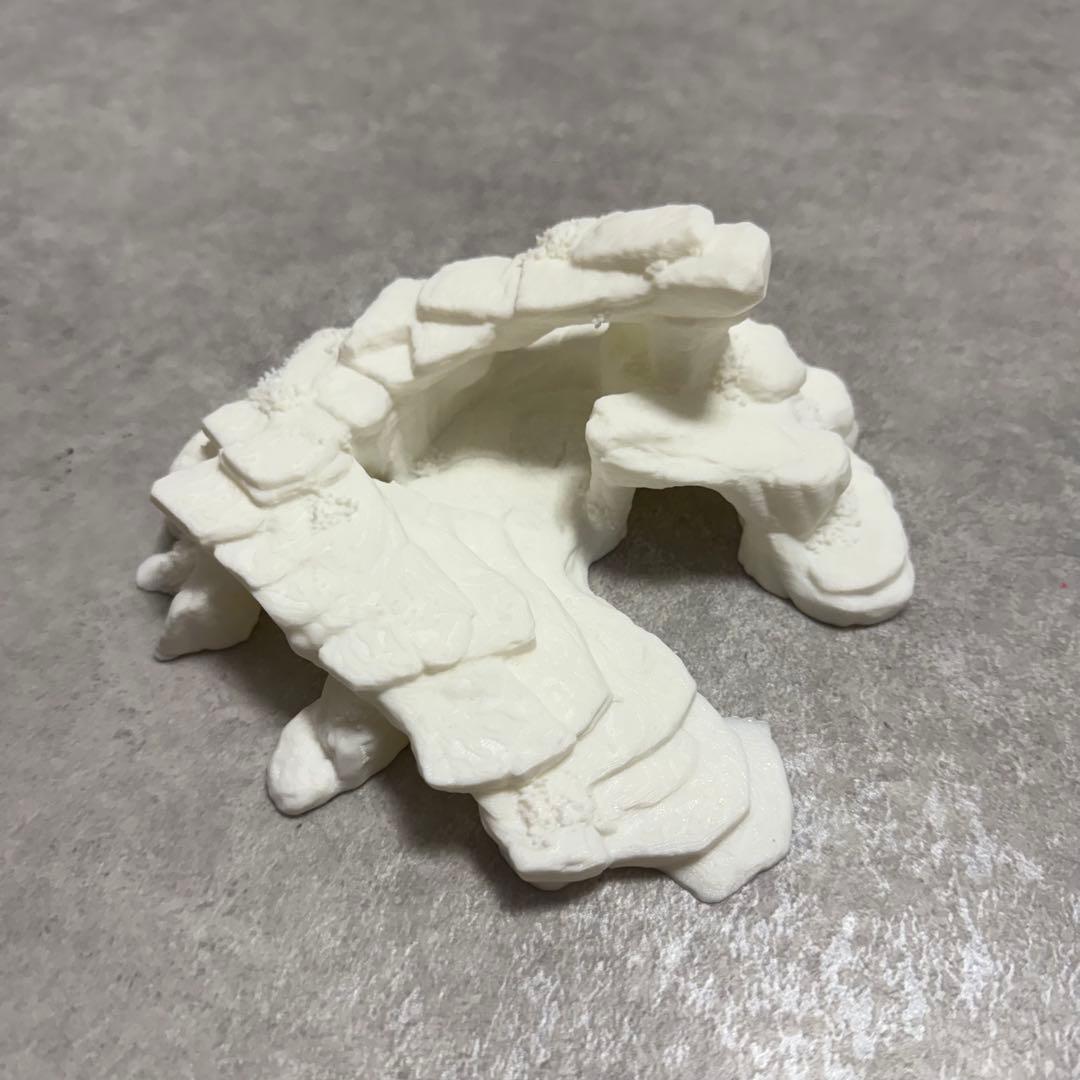 【自由塗装品】 岩型レイアウト用品　自由塗装品