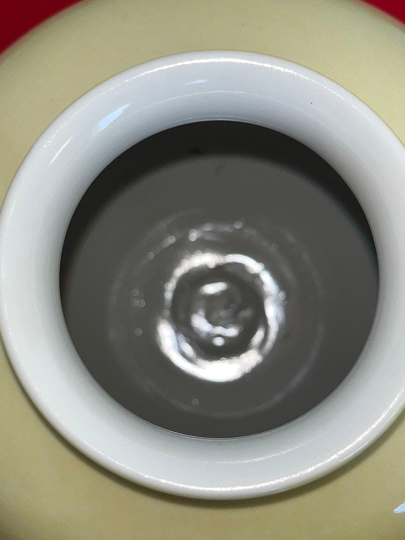 人間国宝 吉田美統『釉裏金彩 芙蓉文 花瓶』Y33 共箱 共布 陶歴 立札付