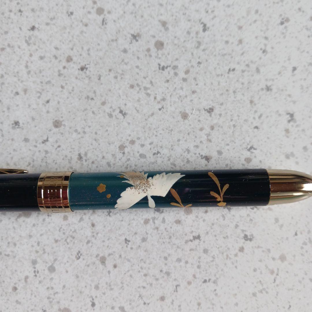 羽生弦と地元デパートのコラボ 限定商品 玉虫塗PLATINUM ボールペン
