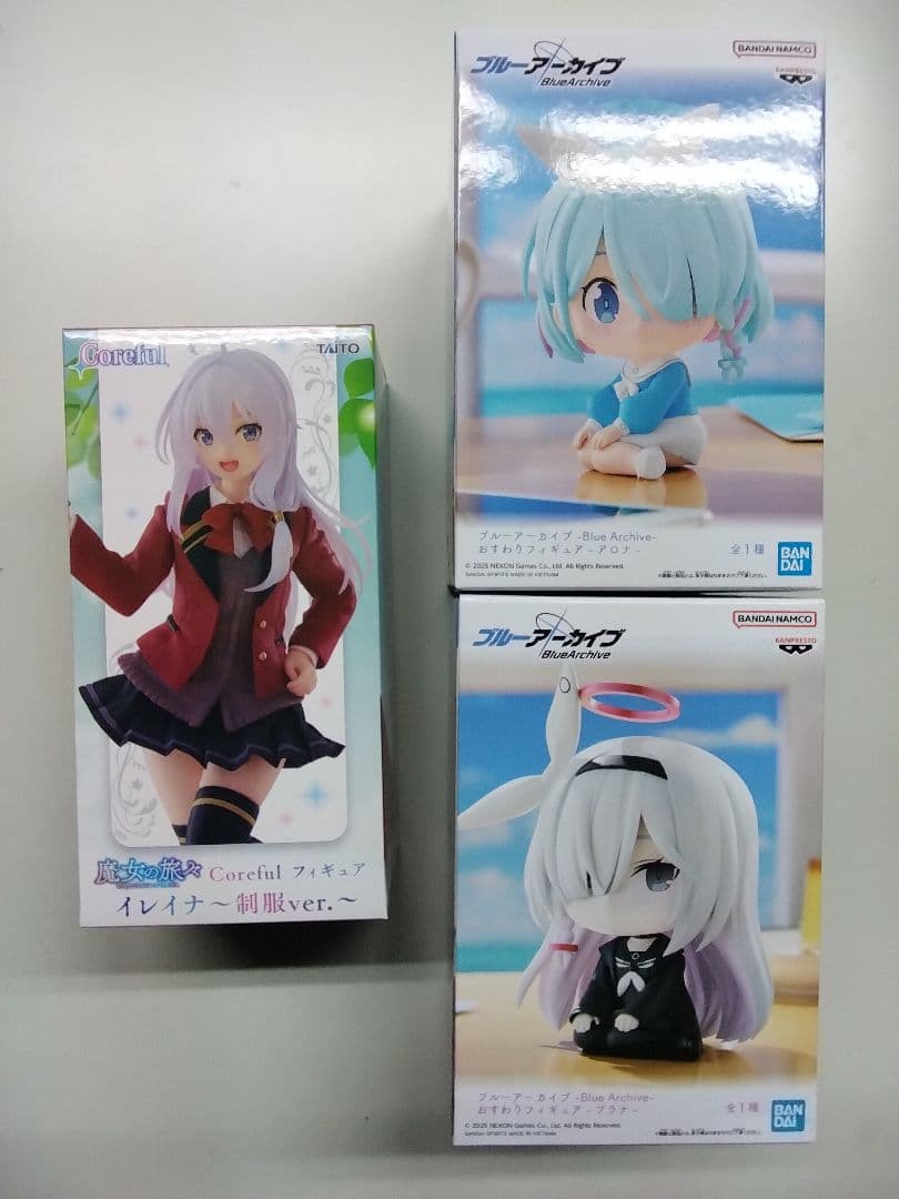 魔女の旅々Coreful フィギュア イレイナ制服ver. 他ブルアカフィギュア