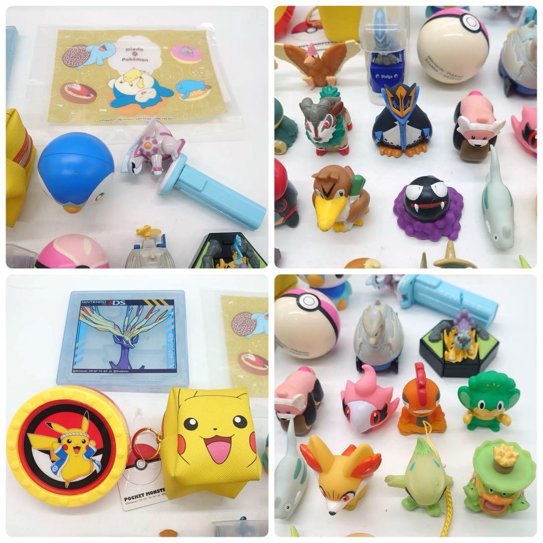 【大量】ポケモングッズ まとめ売り フィギュア ストラップ ゲーム 缶バッジ