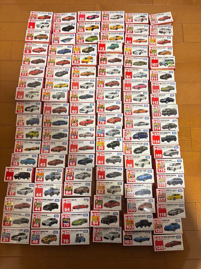 トミカ　108台セット　絶版多数