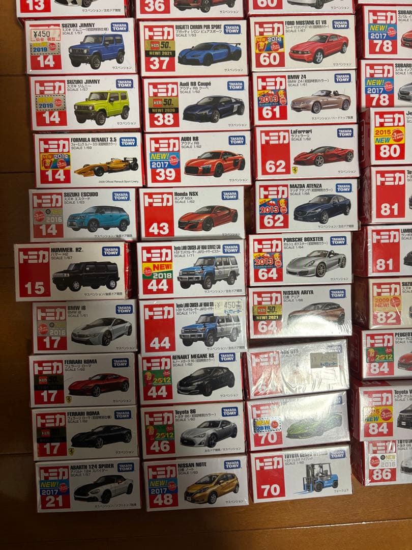 トミカ　108台セット　絶版多数