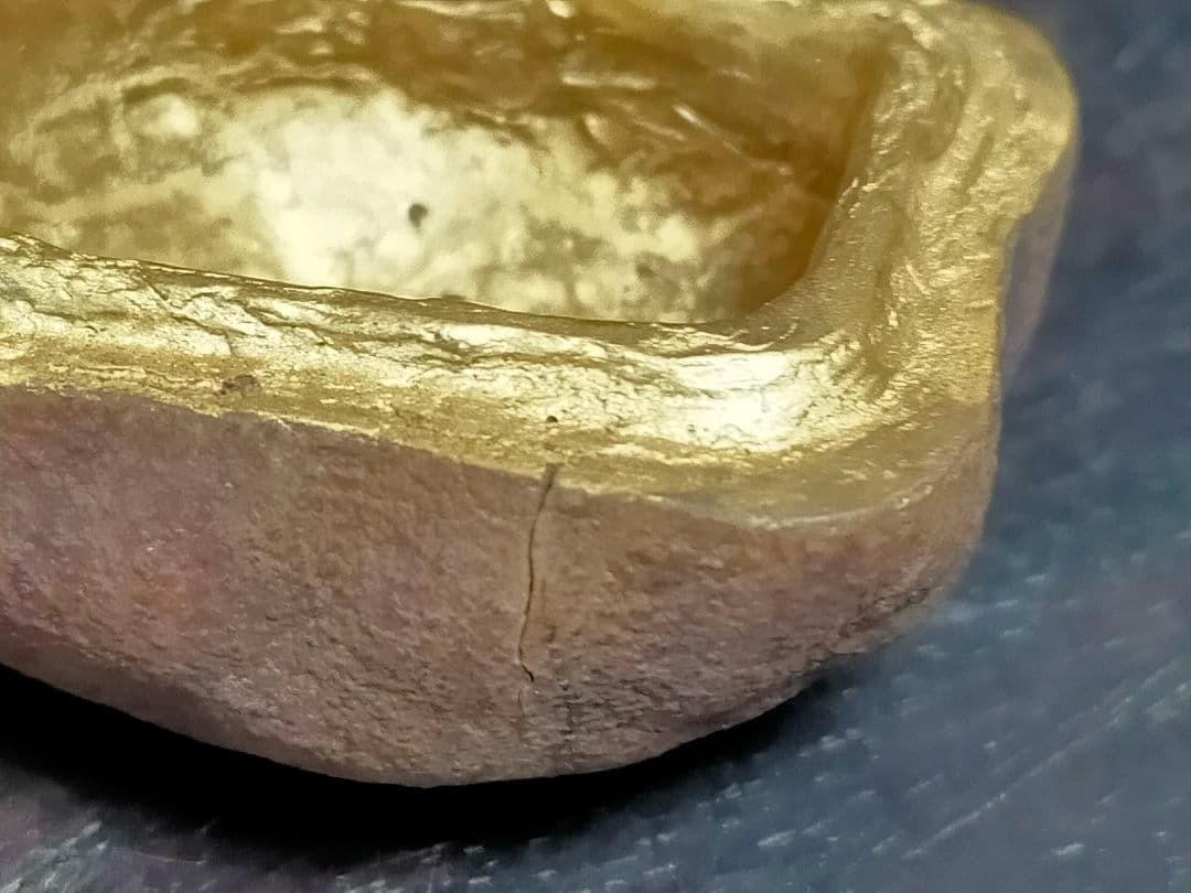 ♥荒川武夫　柘榴　香合　共箱付き　ザクロ　水月窯　荒川豊蔵　骨董　古玩