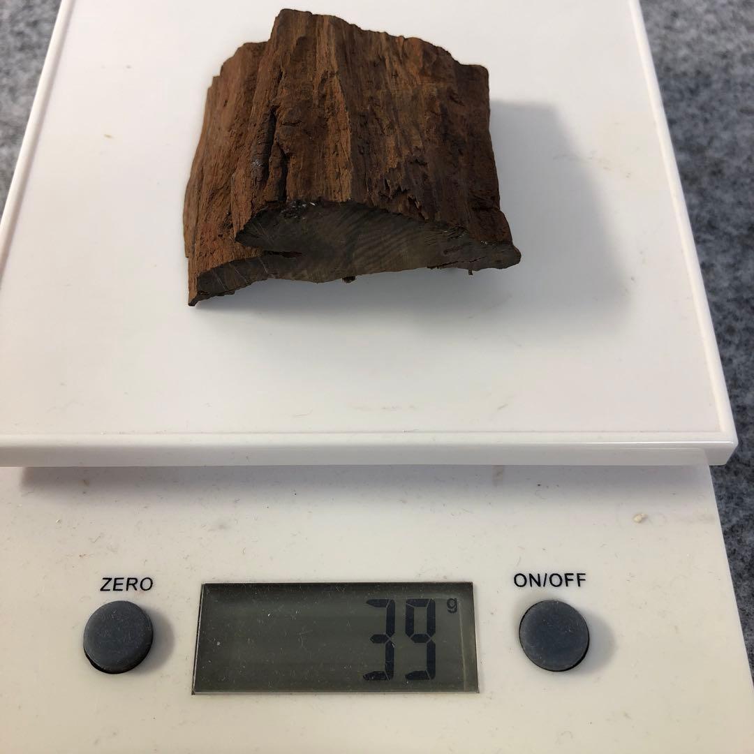 2412−25 高級香木 伽羅 39g 認定印木箱