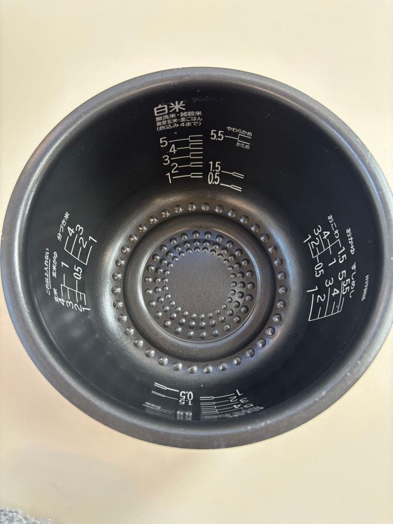 HITACHI IH炊飯器 5.5合 黒　RZ-V100EM-K