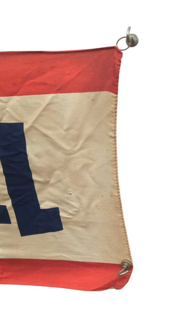 大正 昭和レトロ 希少 【 ビタ明治牛乳 】 レトロ看板 のぼり 日章旗