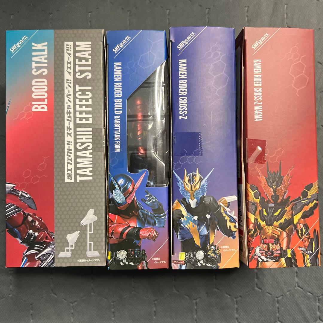 仮面ライダービルド　クローズ　ブラッドスターク　SHFiguarts セット