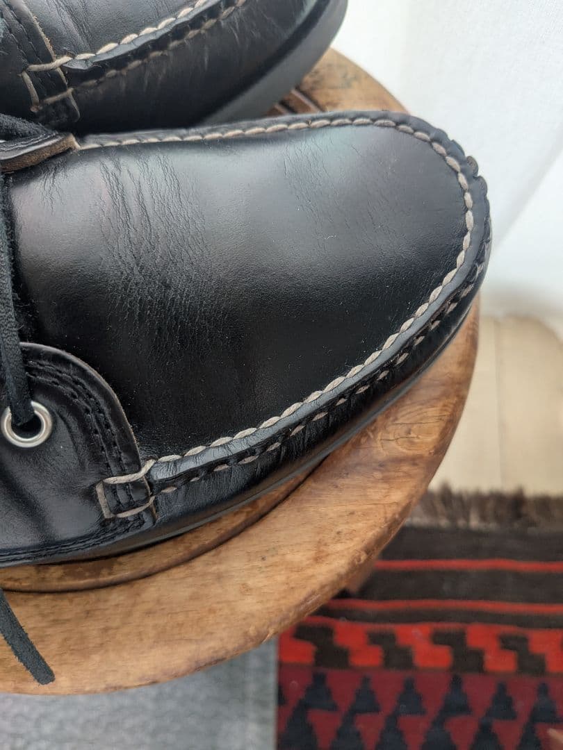 靴 QUODDY TRAIL MOCCCASIN BLACK US9