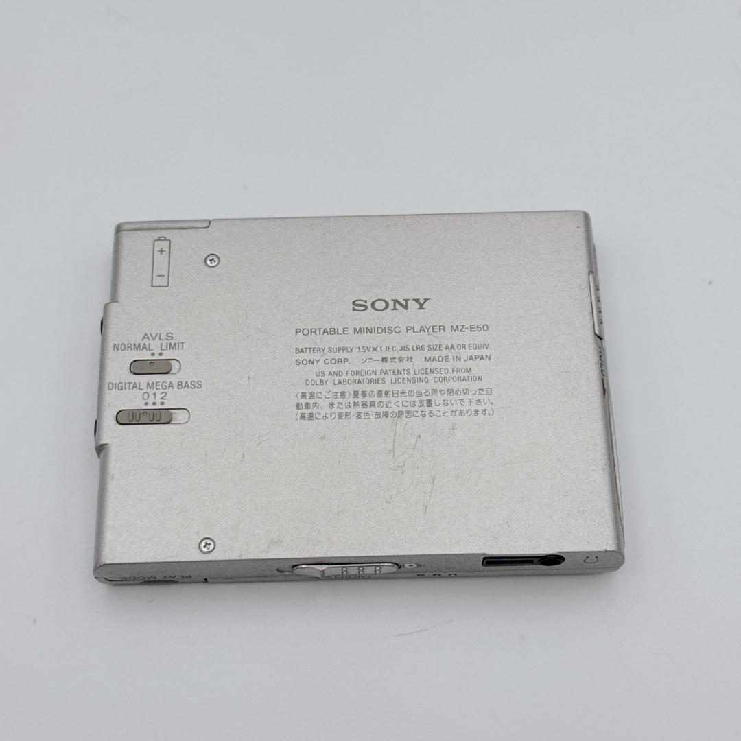 【良品】SONY MDウォークマン WALKMAN MZ-E50 リモコン付