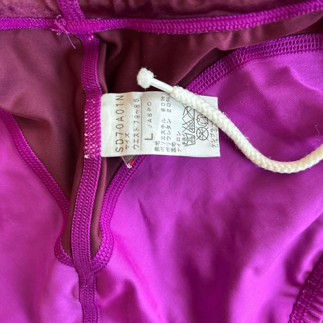 speedo 紫 メンズショートブーン L