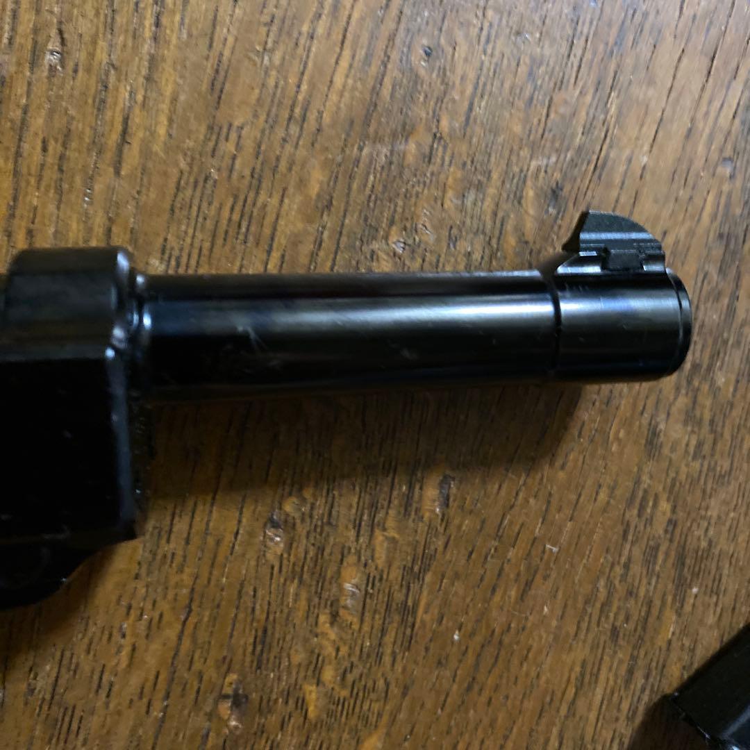 [★中古] マルゼン　ワルサーP38　ブラックメタル　ガスブローバック