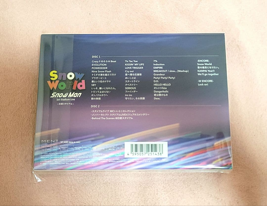  Man 1st Stadium Live  World　DVD