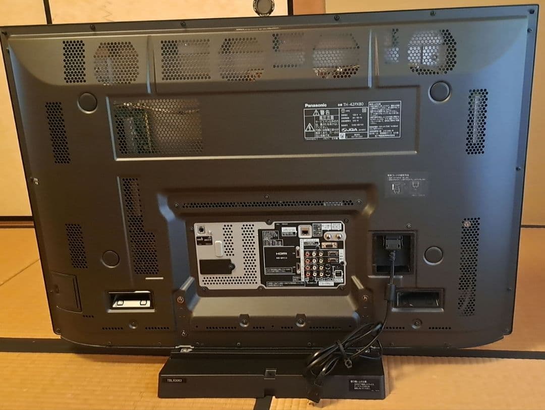 Panasonic VIERA TH-42PX80 テレビ リモコン付き　42型
