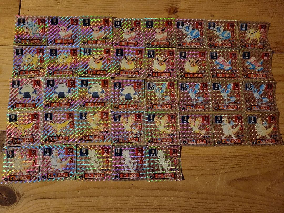 ポケモンシール烈伝・シール烈伝改　大量まとめ売り