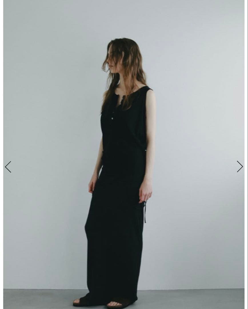 ETRE TOKYO/エトレトウキョウ ヘンリーネックエアリータンクトップ