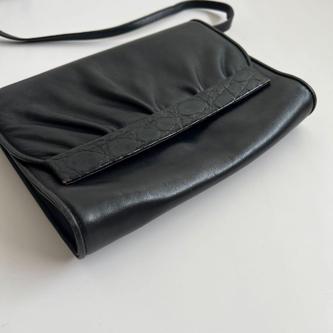 バッグ OLD GUCCI LEATHER ONE SHOULDER BAG