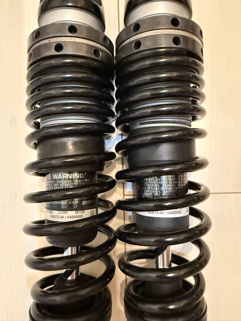 ハーレー XL1200X 純正リアサスペンション エマルジョンリアショック 中古