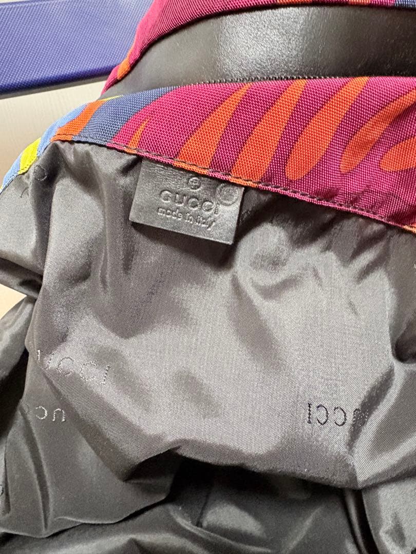 GUCCI ペット用トートバック 花柄ナイロンバッグ