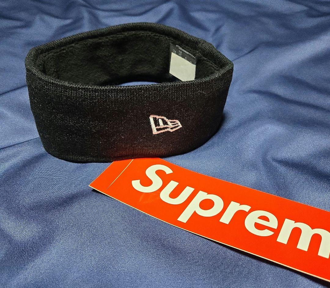 Supreme正規品NEWERA ブラック ヘッドバンド新品