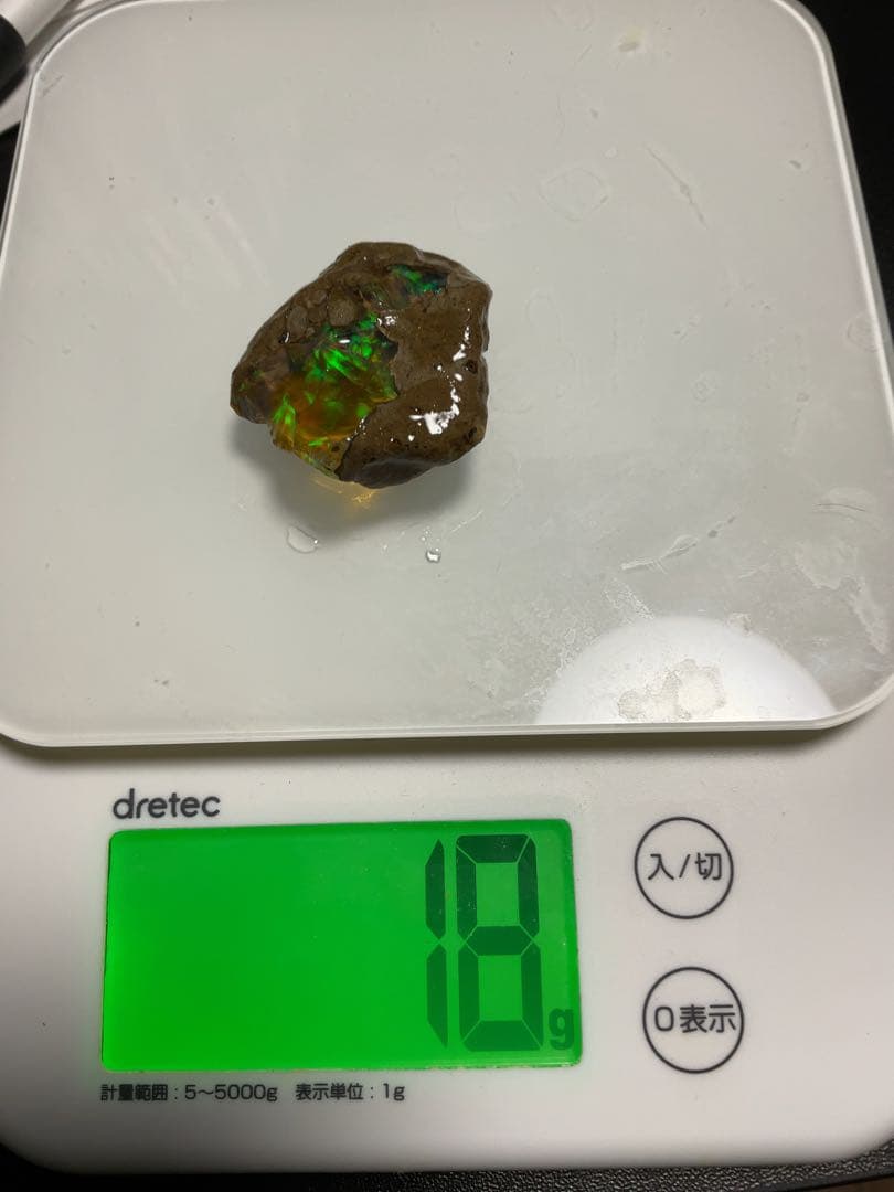 【90CT】エチオピア　オパール　原石　鉱物標本