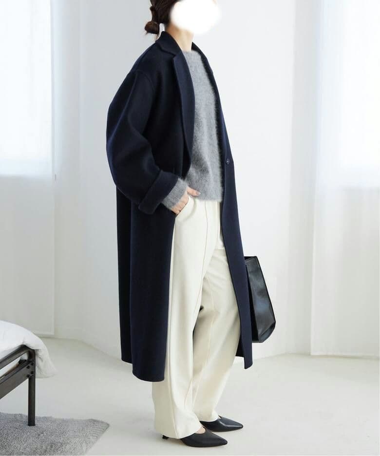 美品★SLOBE IENA ダブルフェイスチェスターコート