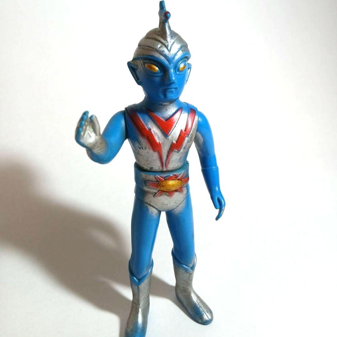 s*i様 入手困難 ポピー製 流星人間ゾーン ソフビ 当時物ブルマァク マルサン