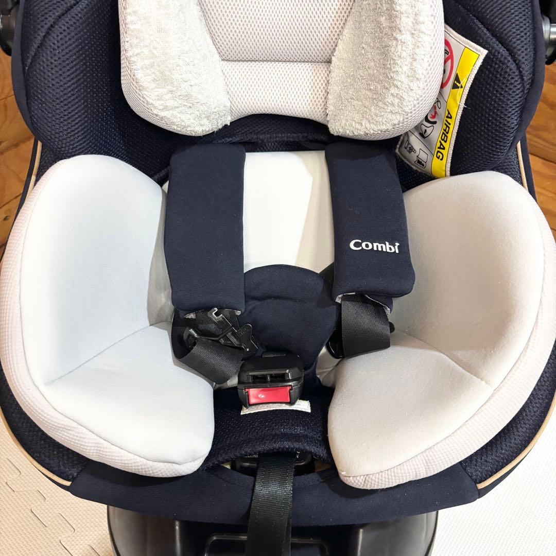 【美品】Combi コンビ クルムーヴスマート ISOFIX JL-590