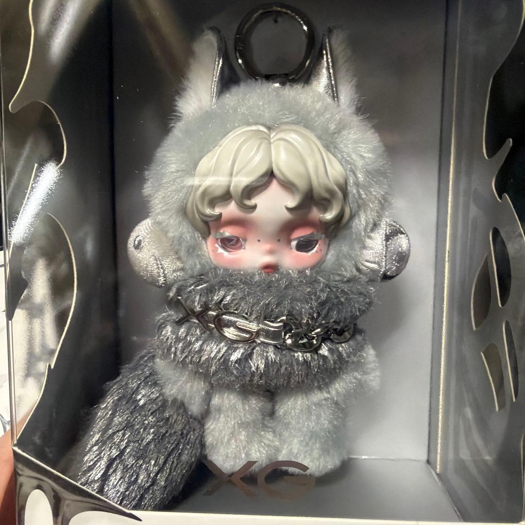 【正規品】SKULLPANDA XG コラボ ぬいぐるみペンダントスカルパンダ