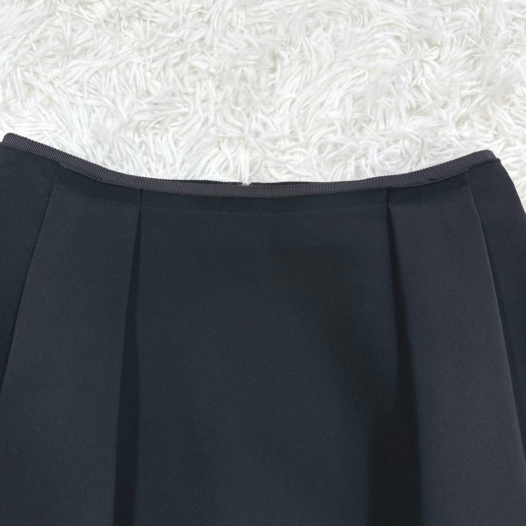 極美品 フォクシー FOXEY NEWYORK バロンスカート ブラック38