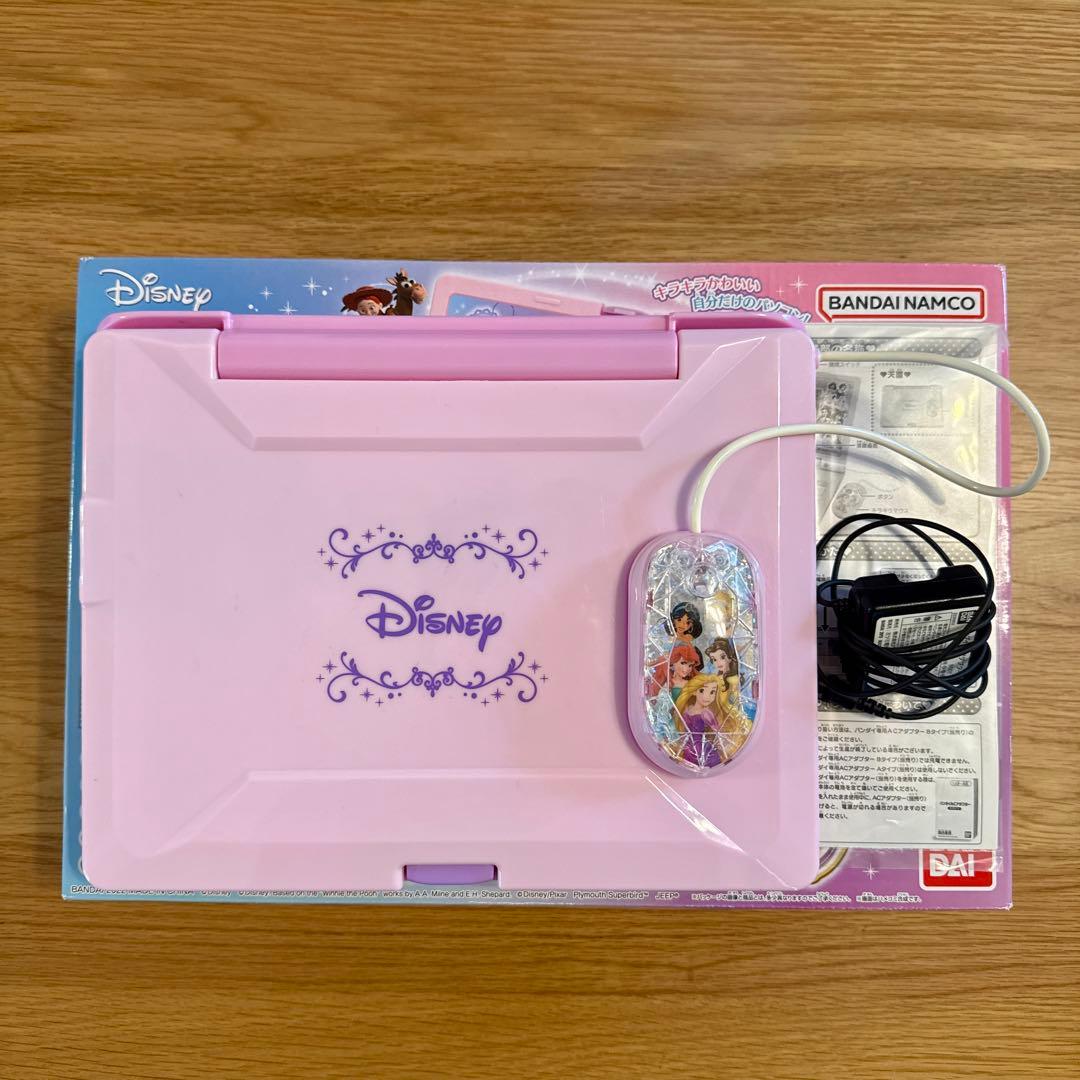 【アダプター付き】ラーニングマイスイートパソコン Disney