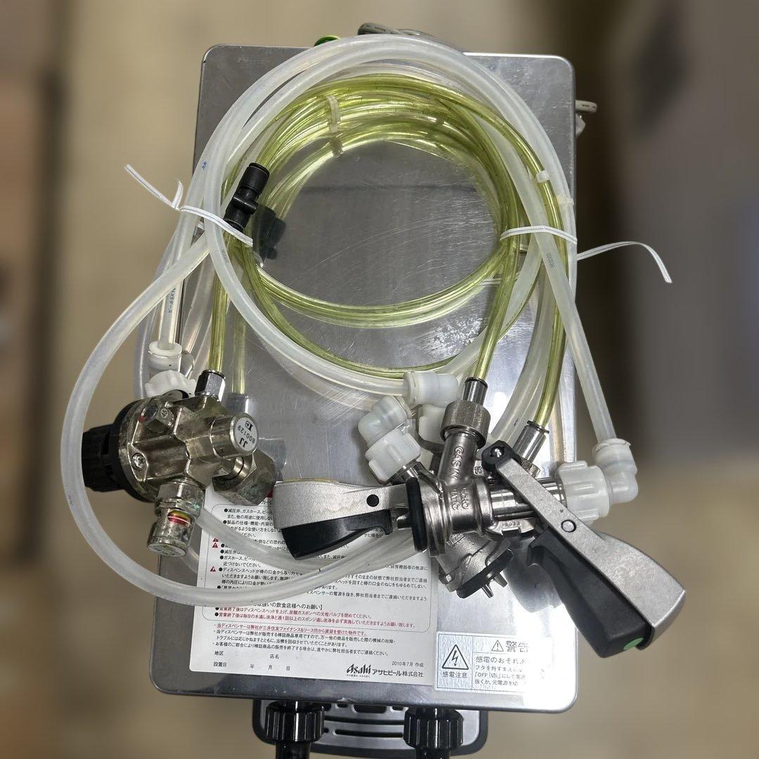 6952 DBF-25WD 業務用 2口 生ビールディスペンサー ヘッド付き